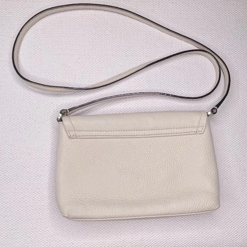 Kate Spade New York Pebbled Leather Crossbody Bag in Eggshell Rose Color - Picture 2 of 4